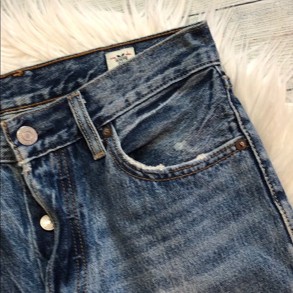 Levi's 501 White Oak Button Fly Selvedge Jeans - Picture 10 of 15